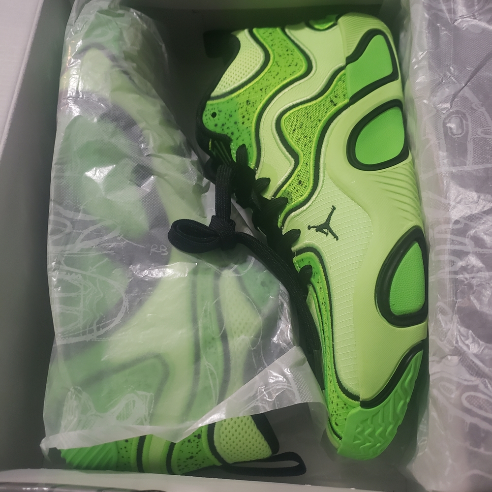 Jason Tatum Shoes NEVER WORN in Neon Green and Black